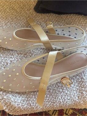 Old Navy Rhinestone Mary Jane Flats